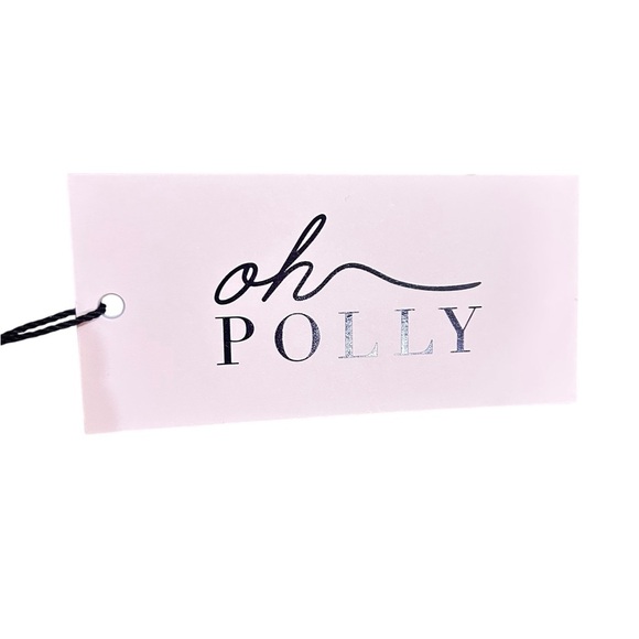 NWT Oh Polly Batch A soft Pink corset mini bodycon Dress criss cross back sz 10 - Picture 10 of 12